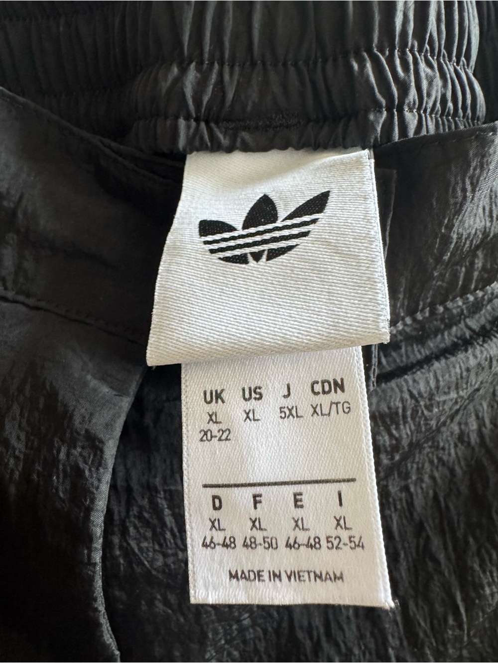 Adidas Women’s Firebird Black Track Pants with Wide Leg - Picture 4 of 5